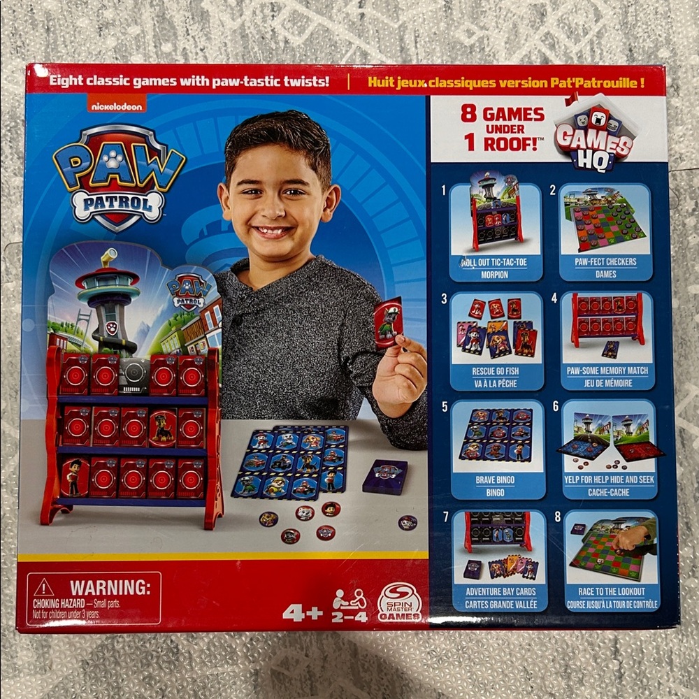 Paw Patrol Game Collection - Red and Blue